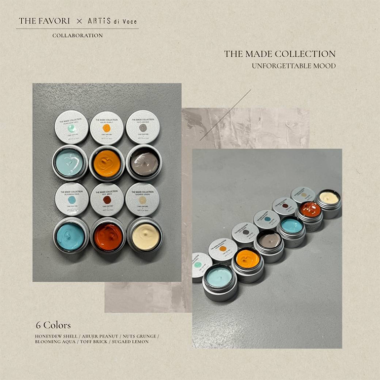 ARTiS di Voce ×THE FAVORI THE MADE GEL COLLABORATION